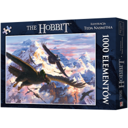 Puzzle Hobbit: Bilbo i orły 1000 elementów