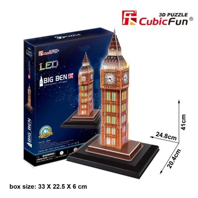 Puzzle 3D Zegar Big Ben...