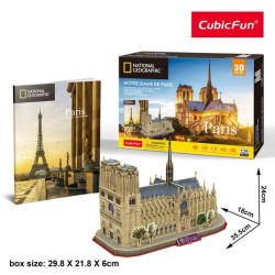 Puzzle 3D Notre Dame...