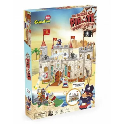 Puzzle 3D - Zamek piratów