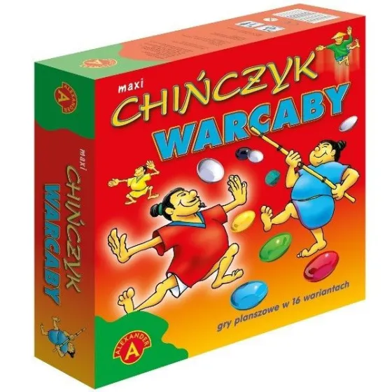 Gra Chińczyk Warcaby Maxi