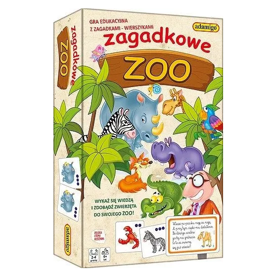 Gra Zagadkowe zoo mini