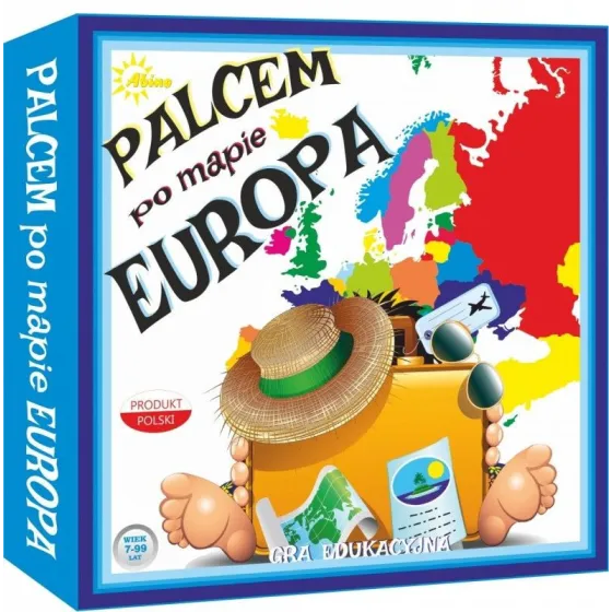 Gra Palcem po mapie - Europa