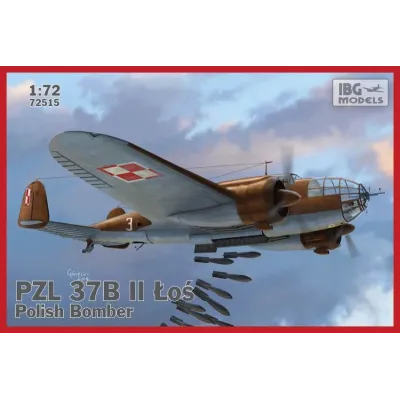 Model plastikowy PZL.37B II...