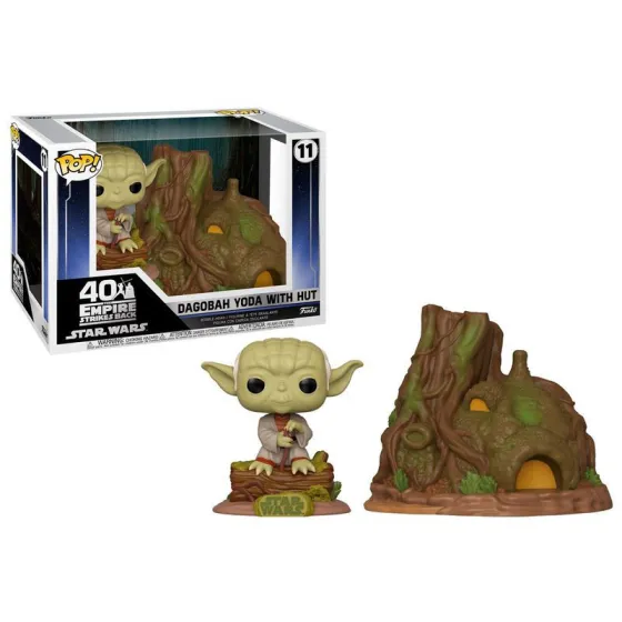 Figurka POP Yoda with Hut...