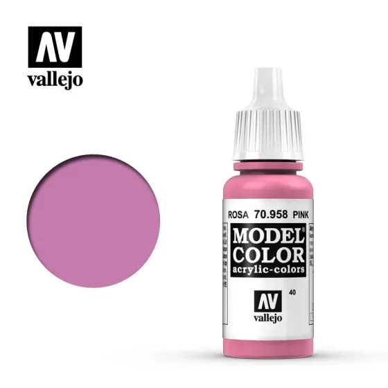 Vallejo 70958 Pink MC040 17ml