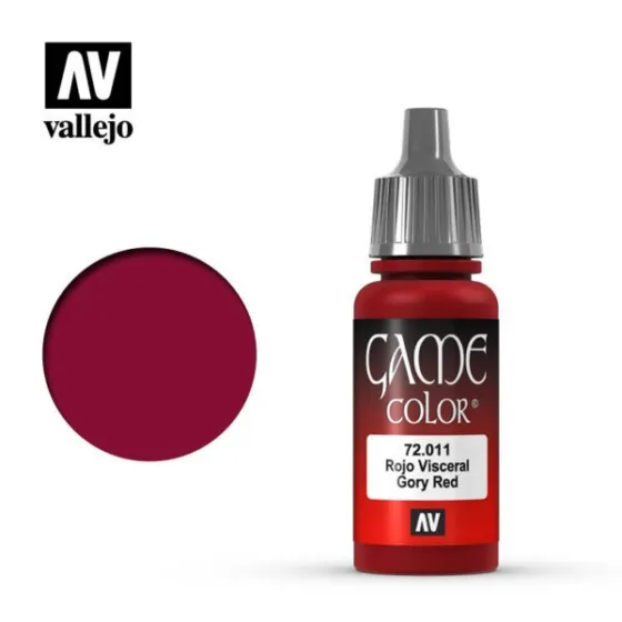 Vallejo 72011 Gory Red 17ml