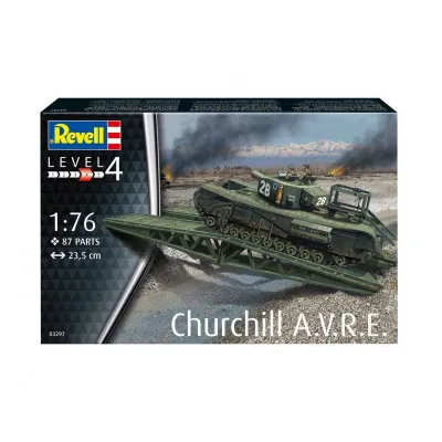 Model plastikowy Churchill...