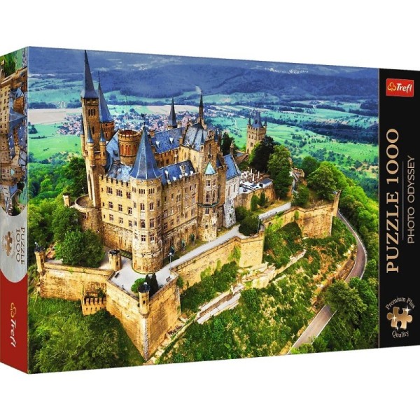 Puzzle 1000 elementów Premium Plus Zamek Hohenzollern Niemcy