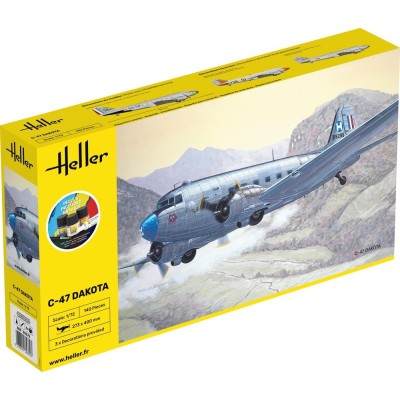 HELLER 35372 Douglas C-47 Dakota Starter Set