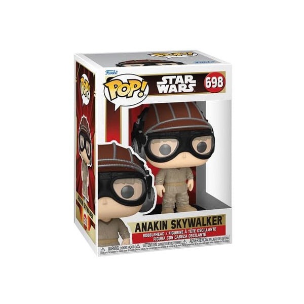 Figurka Funko Pop! Star Wars: The Phantom Menace 25th Ann. Anakin with Helmet nr 698