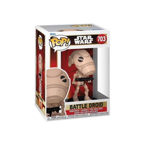 Figurka Funko Pop! Star Wars: The Phantom Menace 25th Anniversary Battle Droid nr 703