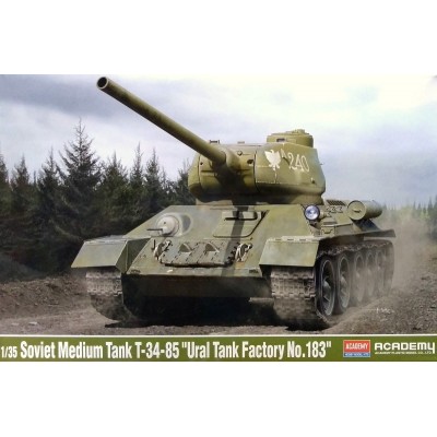 Model plastikowy T-34/85 Ural Tank Factory No. 183 PL