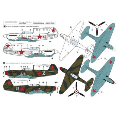 Hobby 2000 48034 Yak-1b GC 3 "Normandie" 1943