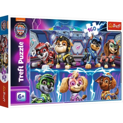 Puzzle 160 elementów Psi Przyjaciele Psi Patrol Paw Patrol