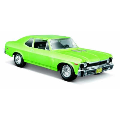 Model kompozytowy Chevy Nova SS 1970 zielony 1:24