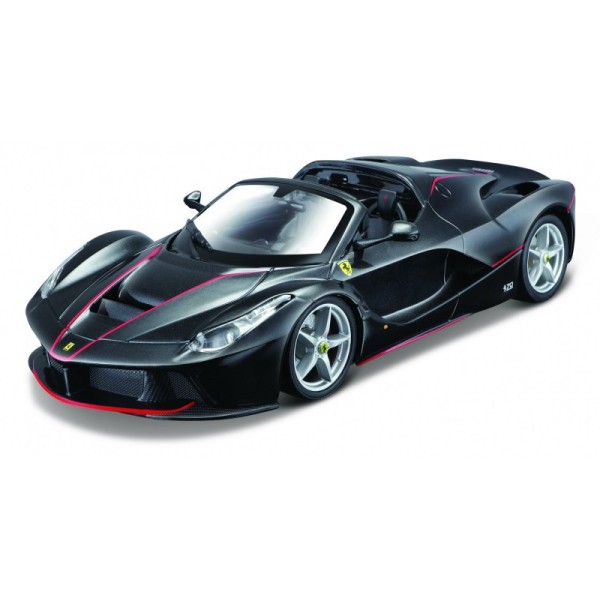 Model metalowy Lafferrari Aperta czarny 1:24 do składania