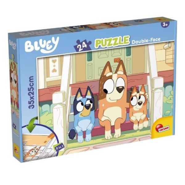 Puzzle 24 elementów plus Bluey