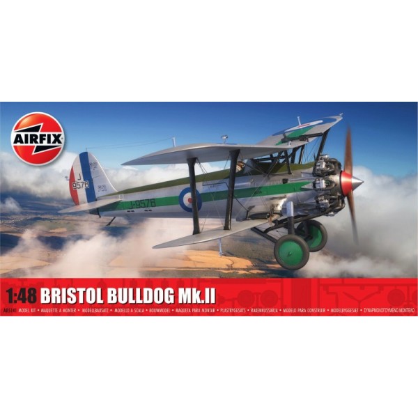 Model plastikowy Bristol Bulldog Mk.II 1/48