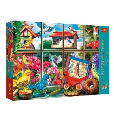 Puzzle 1000 elementów Premium Plus Quality Świat ptaków