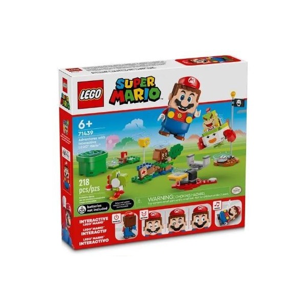 Klocki Super Mario 71439 Przygody z interaktywna figurką LEGO Mario