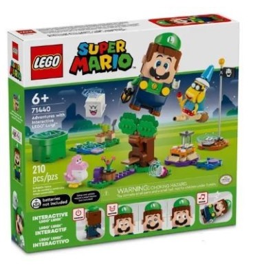 Klocki Super Mario 71440 Przygody z interaktywną figurką LEGO Luigi