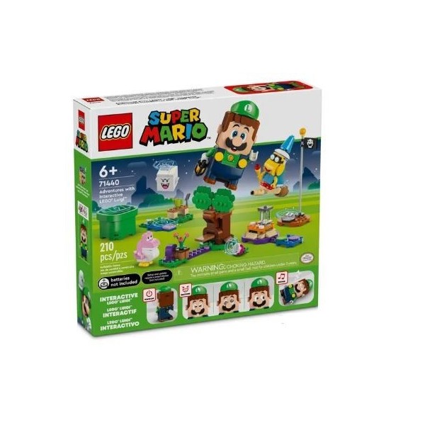 Klocki Super Mario 71440 Przygody z interaktywną figurką LEGO Luigi