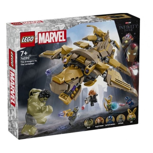 Klocki Marvel Super Heroes 76290 Avengers kontra Lewiatan