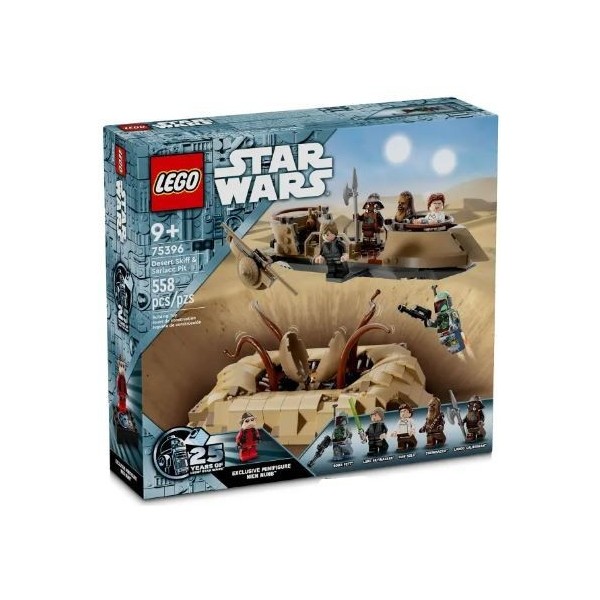 Klocki Star Wars 75396 Pustynna barka i jama sarlacca