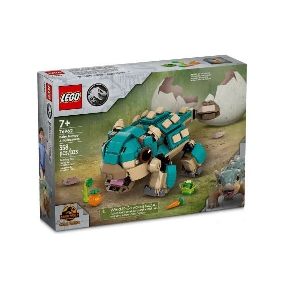 Klocki Jurassic World 76962 Mały ankylozaur Bumpy