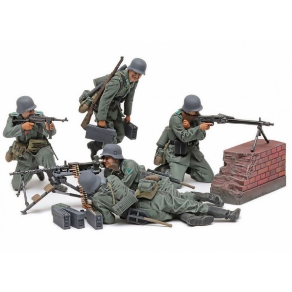 German Machine Gun Team (Mid-WWII) 1/35