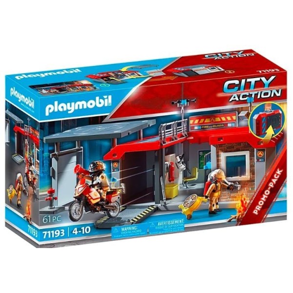 Zestaw figurek City Action 71193 Remiza strażacka