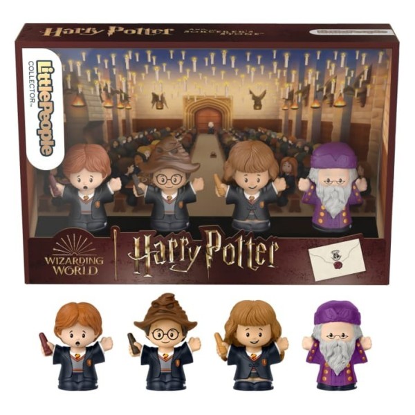 Zestaw figurek Little People Harry Potter 4-pak Kamień filozoficzny