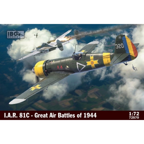 Model plastikowy I.A.R. 81C Great Air Battles of 1944 1/72