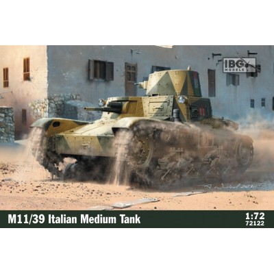 Model plastikowy M11/39 Italian Medium Tank 1/72