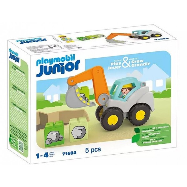 Zestaw z figurką Junior 71684 Koparka