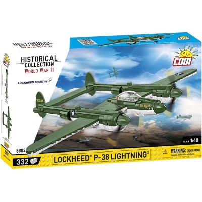 Klocki Lockheed P-38 Lightning 332 klocki