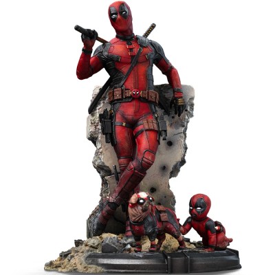 Iron Studios Deadpool & Wolverine - Deadpool Statue Art Scale 1/10