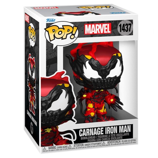 Figurka Funko POP! Marvel Carnage Iron Man nr 1437