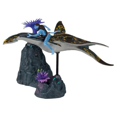 Figurka Avatar: The Way of Water Deluxe Medium Action Neteyam & Ilu