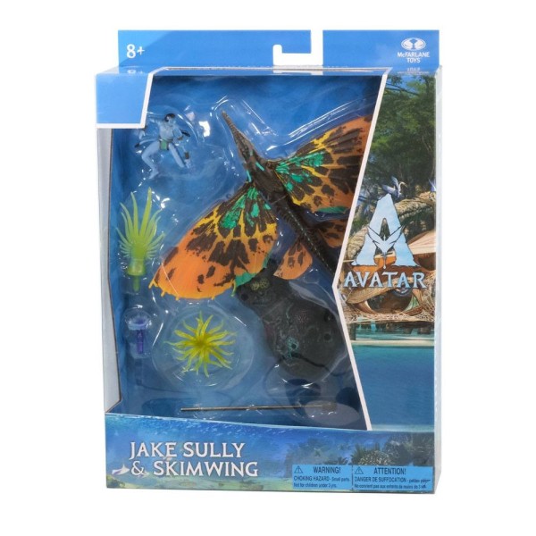 Figurka Avatar: The Way of Water Jake Sully & Skimwing