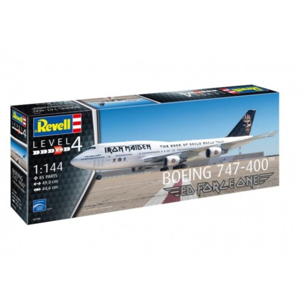 Model plastikowy Boeing 747-400 ED FORCEONE 1/144