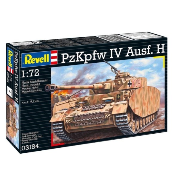 Model plastikowy PZKPFW. IV Ausf H 1/72