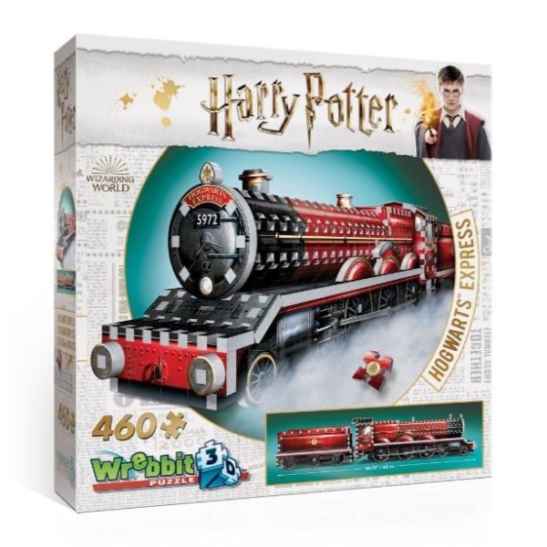 Puzzle 3D 460 elementów Harry Potter Hogwarts Express