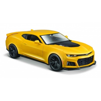 Model kompozytowy Chevrolet Camaro ZL1 2017 żółty 1/24