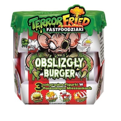 Zestaw figurek Terror Fried - Obślizgły burger