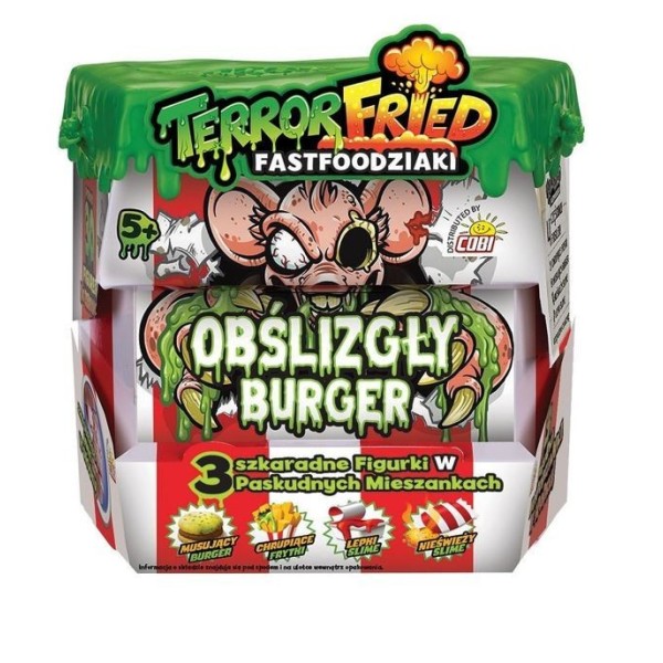 Zestaw figurek Terror Fried - Obślizgły burger