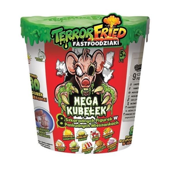 Zestaw figurek Terror Fried - Mega kubełek