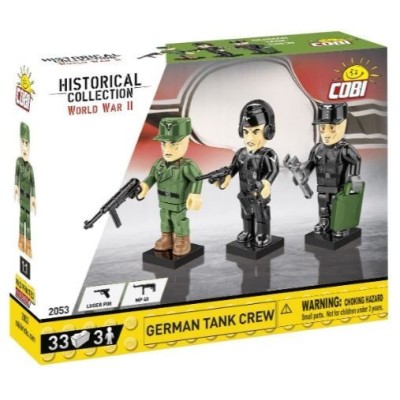 Klocki German tank crew 3 figurki