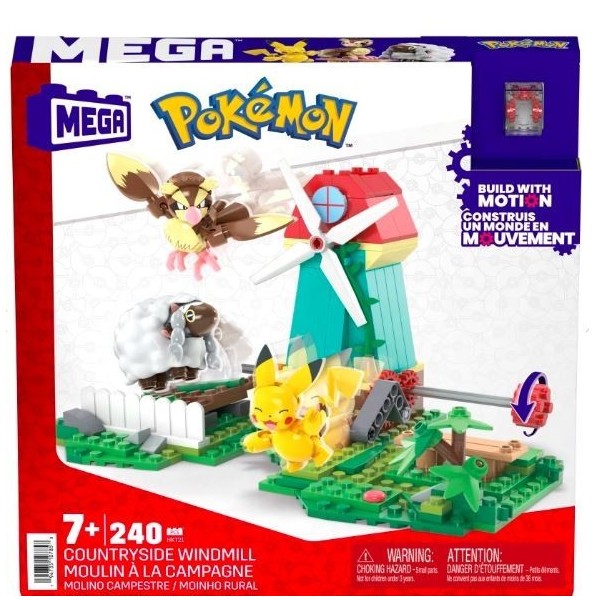 Klocki Pokemon Construx Wiejski Wiatrak